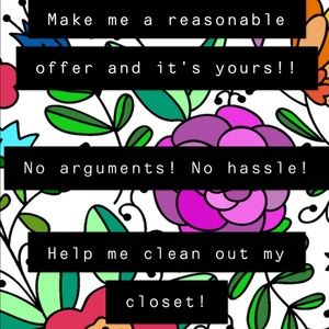 Anything in my closet!